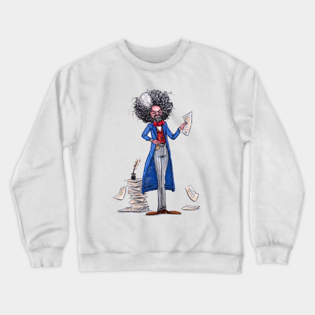 Frederick Douglass Crewneck Sweatshirt by obillwon